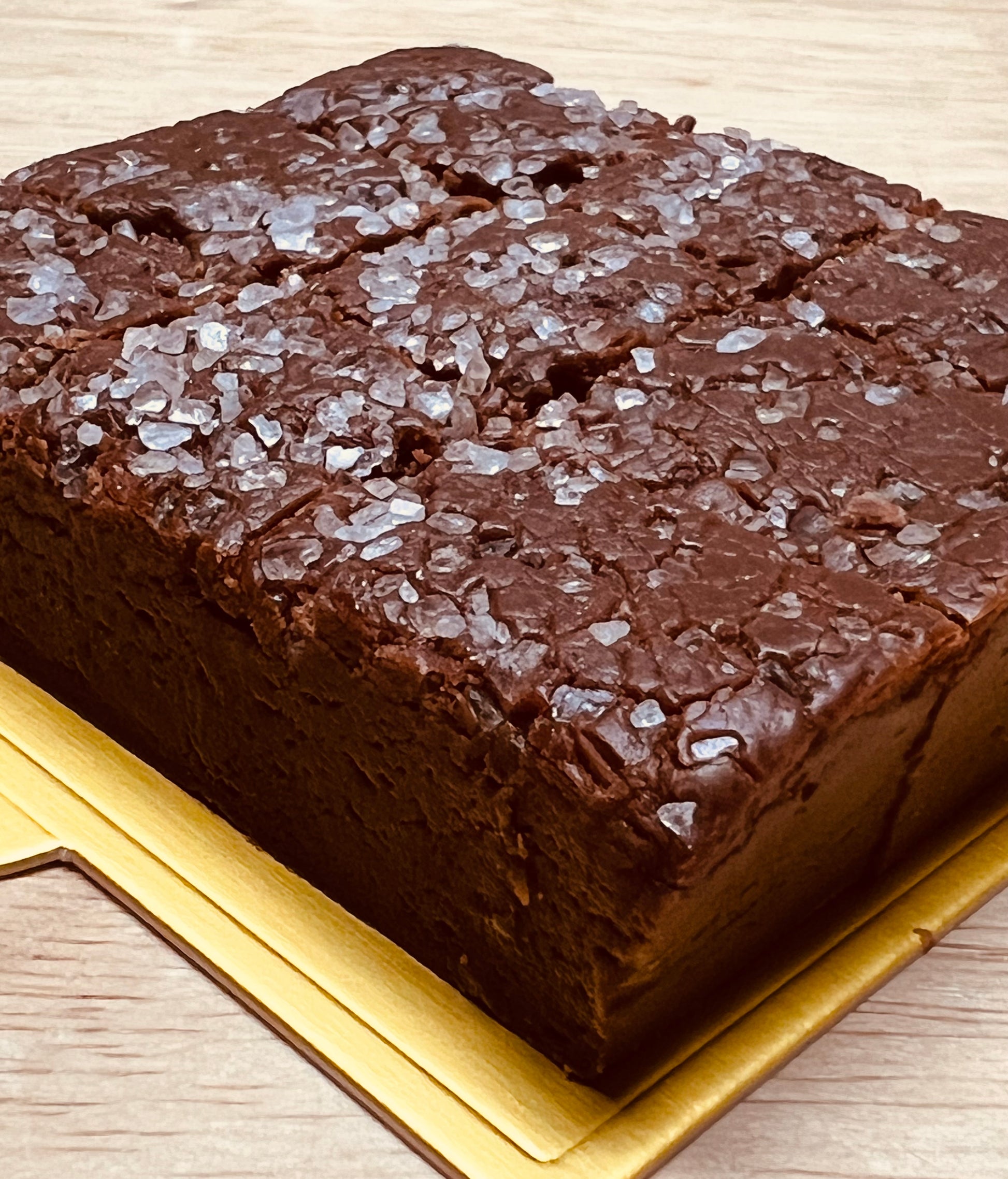 Dark Chocolate Sea Salt Fudge