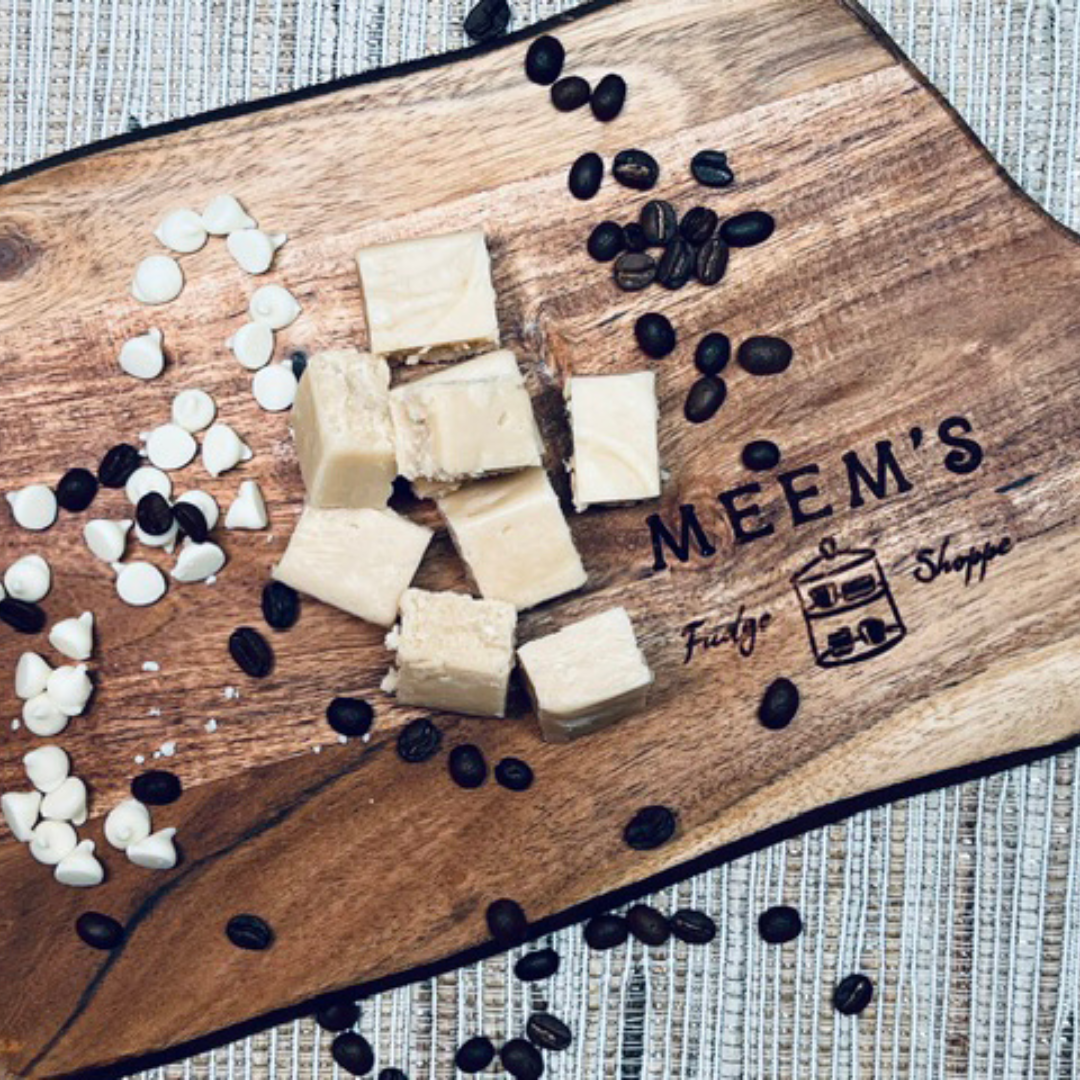 image of Irish Coffee Fudge with coffee beans