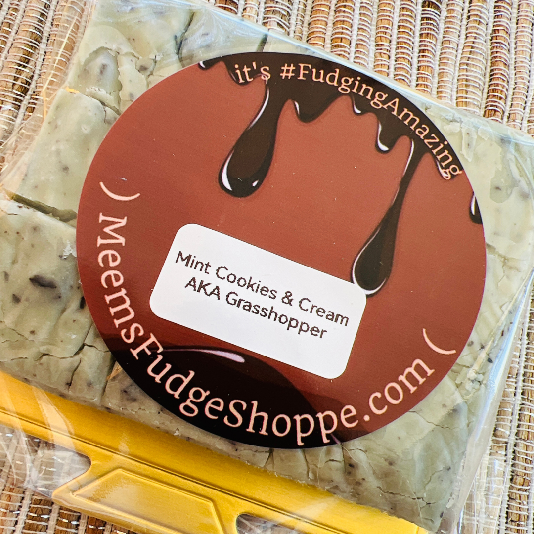 Mint Cookies and Cream Fudge