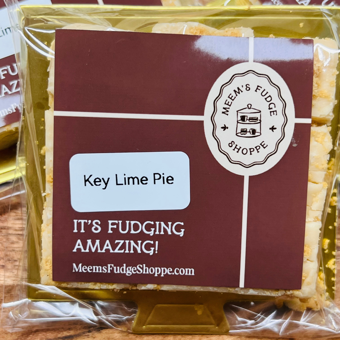 Package of Key Lime Pie Fudge