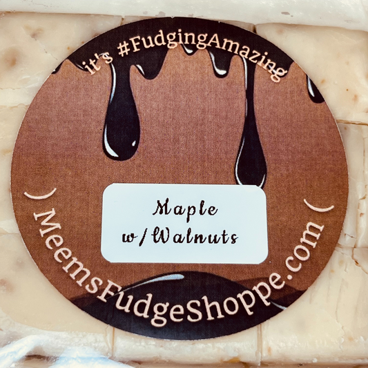 Package of Maple Fudge with Walnuts