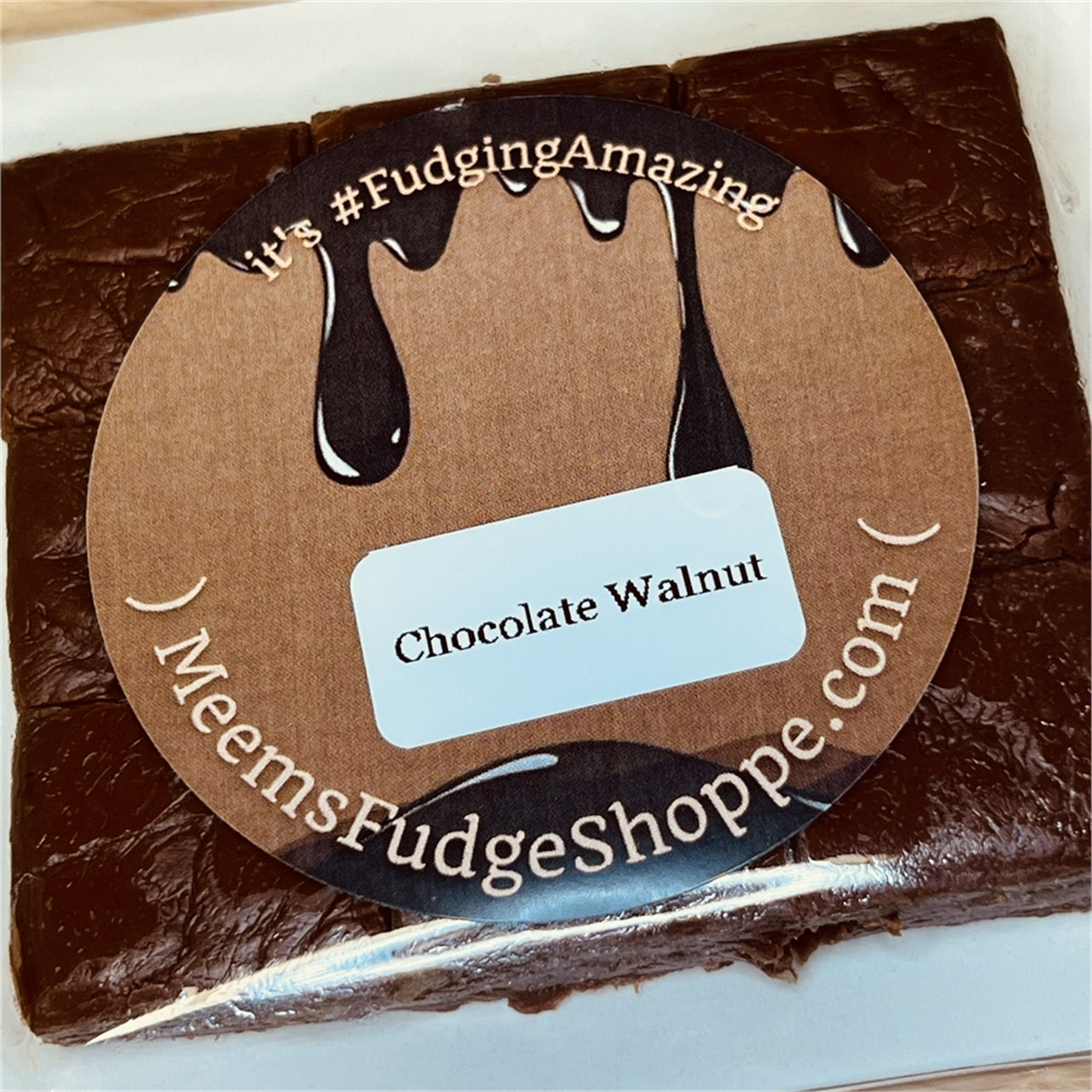 Chocolate Fudge with Walnuts