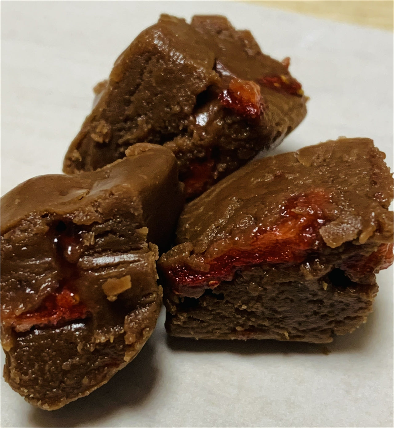 Chocolate Strawberry Fudge