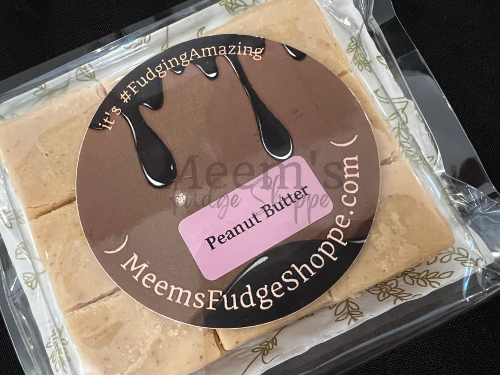 Peanut Butter Fudge 1/4 pound package