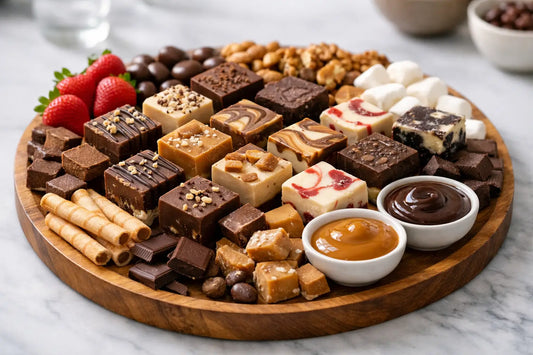 Fudge Party Platter Example That Wows