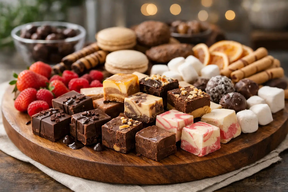 Fudge for Dessert Charcuterie That Wows