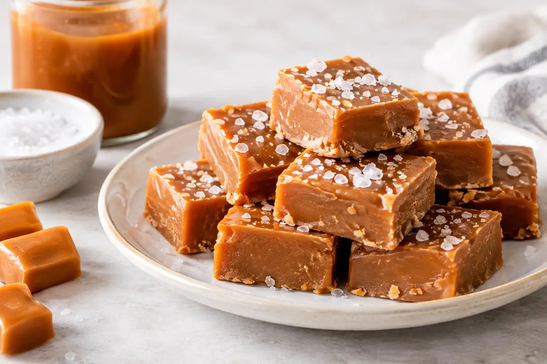 Salted Caramel Fudge for Sweet-Salty Cravings
