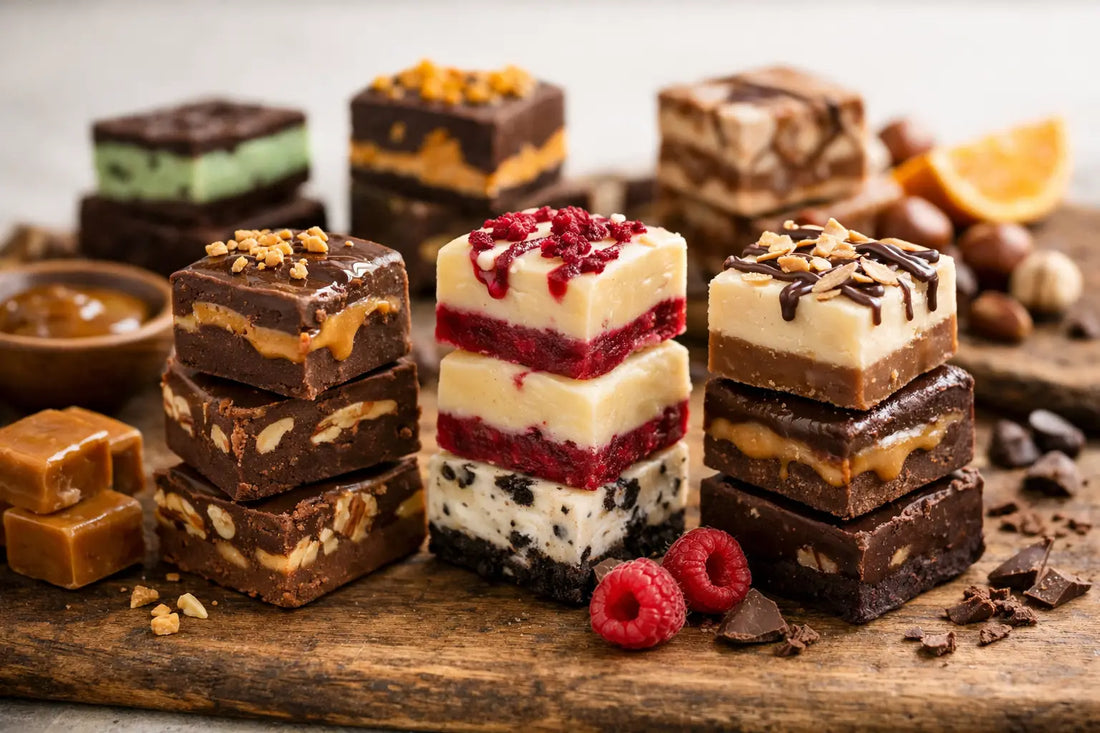 12 Best Gourmet Fudge Flavor Combinations