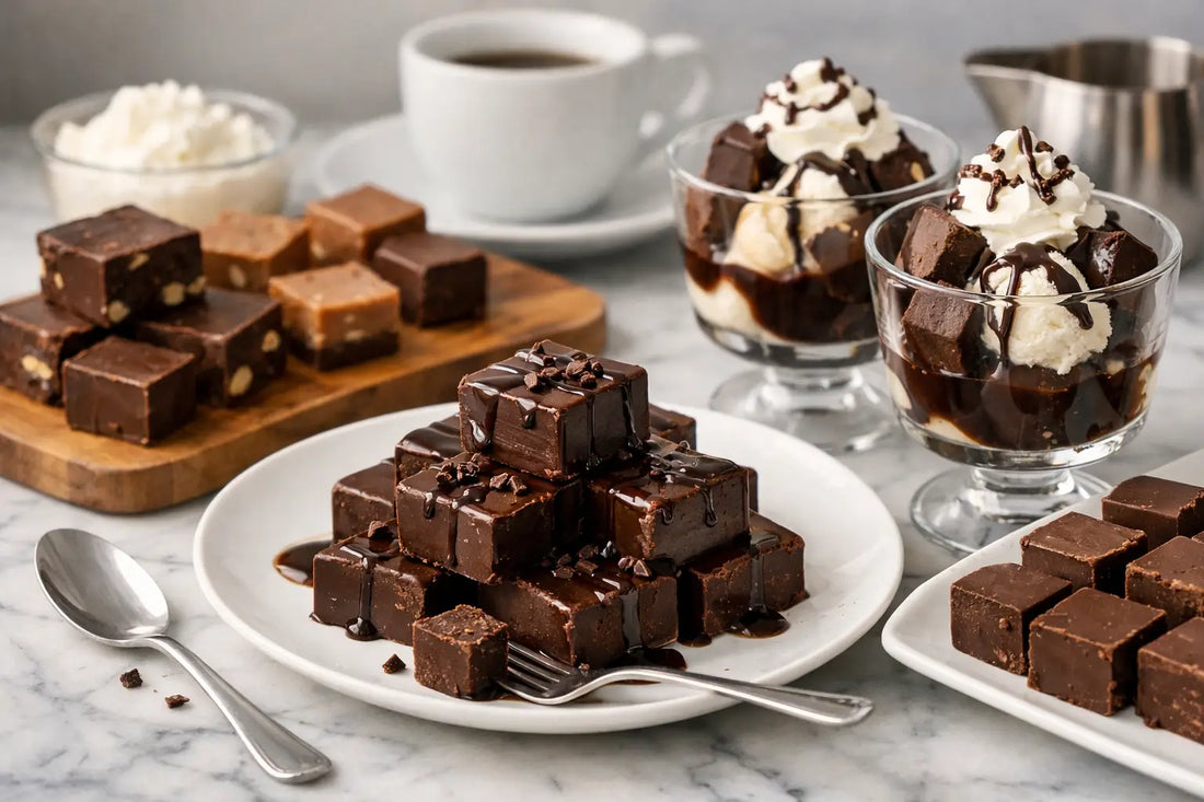 How to Serve Fudge Dessert the Right Way