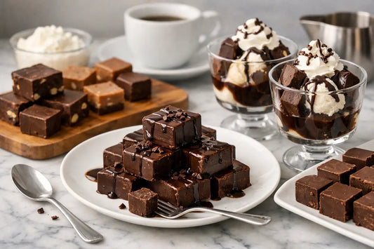 How to Serve Fudge Dessert the Right Way