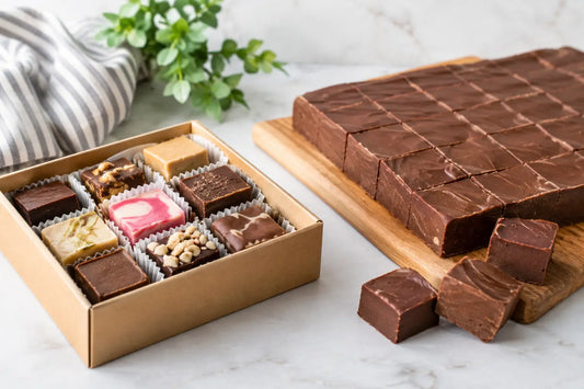 Fudge Sampler vs Full Slab for Every Sweet Moment
