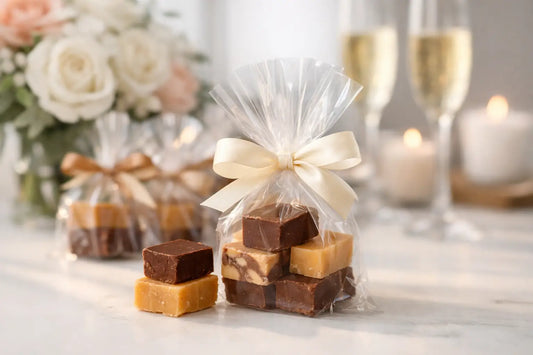 A Fudge Wedding Favor Example Guests Remember