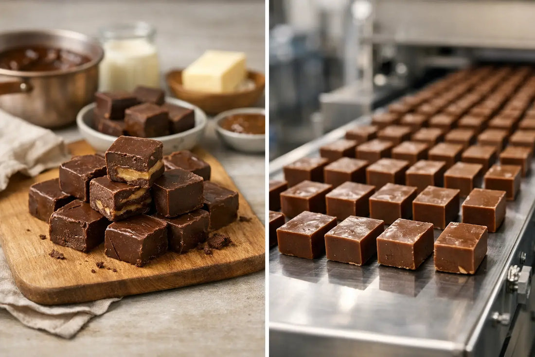 Small Batch Fudge Versus Mass Produced