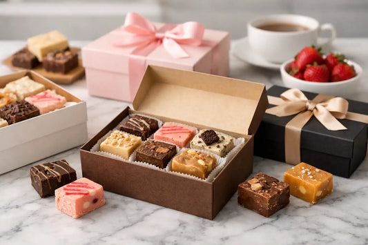 Flavored Fudge Boxes Made for Sweet Moments