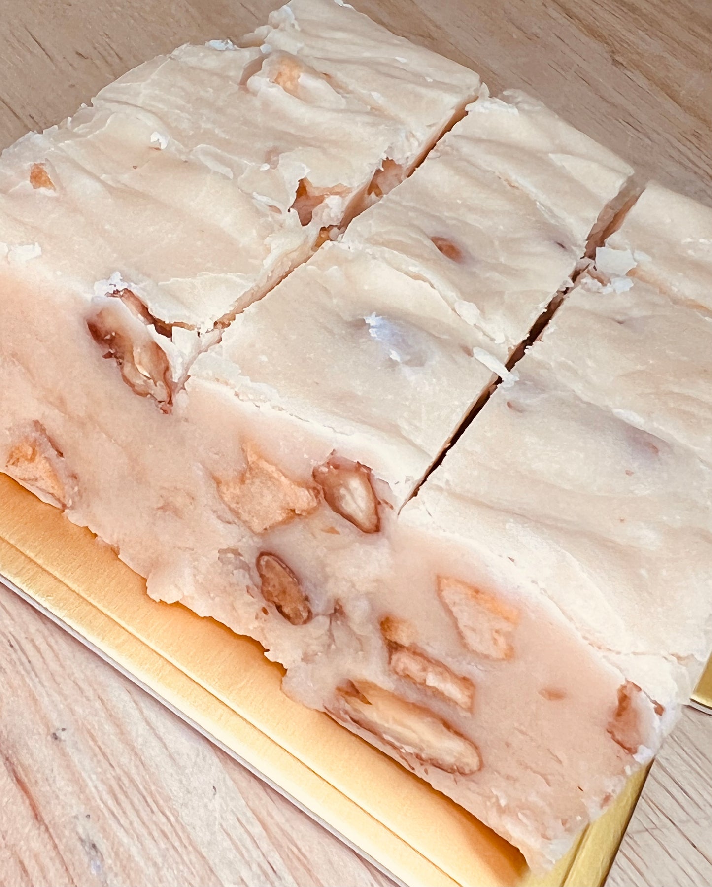 Apple Pie Fudge w/Apples and Apple Bourbon Pecans