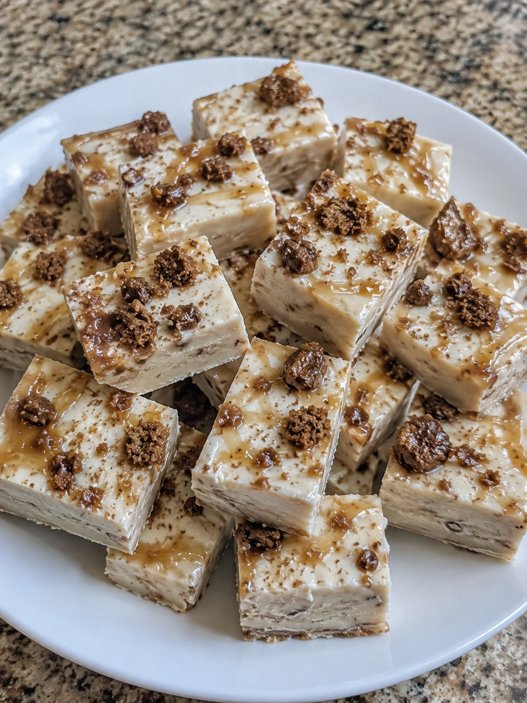 Meem’s Fudge Handcrafted Cookie Butter using Biscoff Cookies