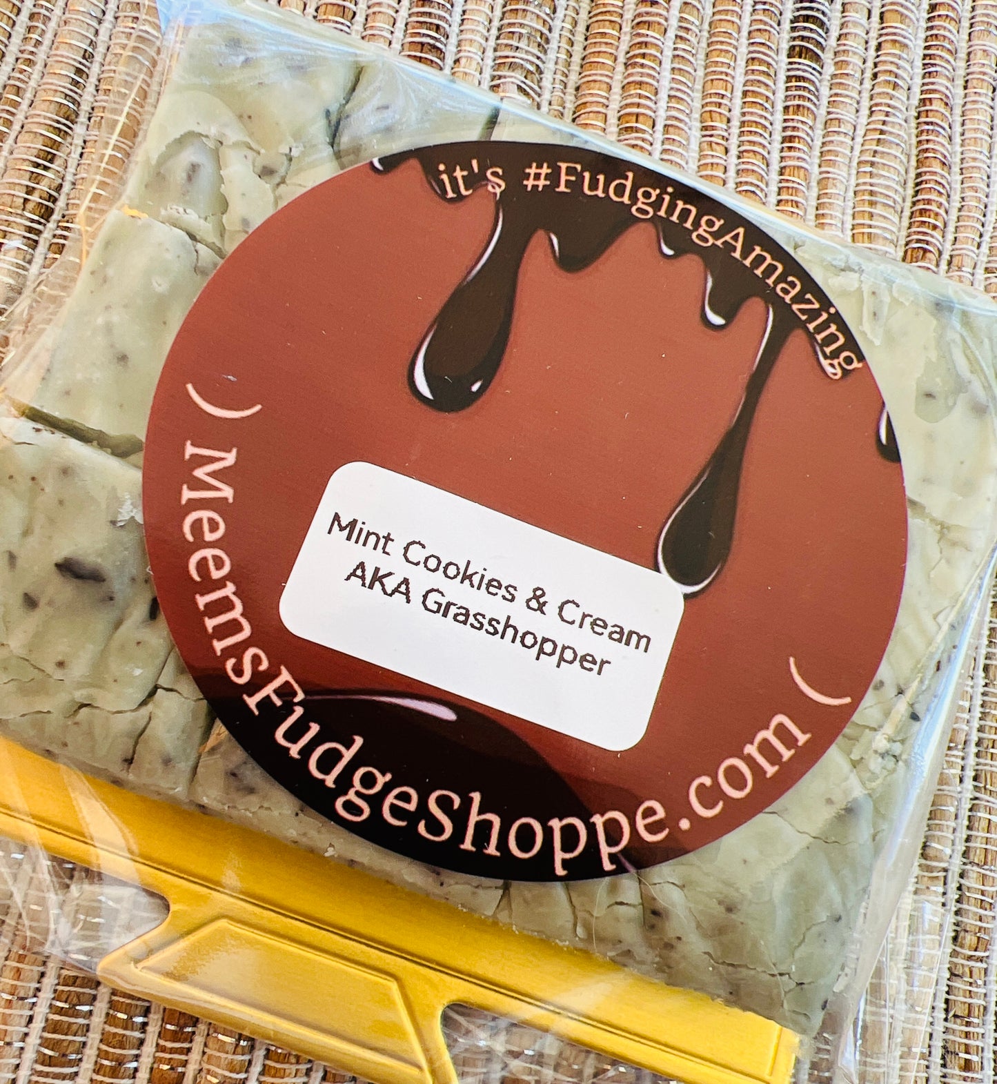 Mint Cookies and Cream Fudge - AKA Grasshopper