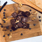 Chocolate Buckwheat Honey Fudge with Walnuts