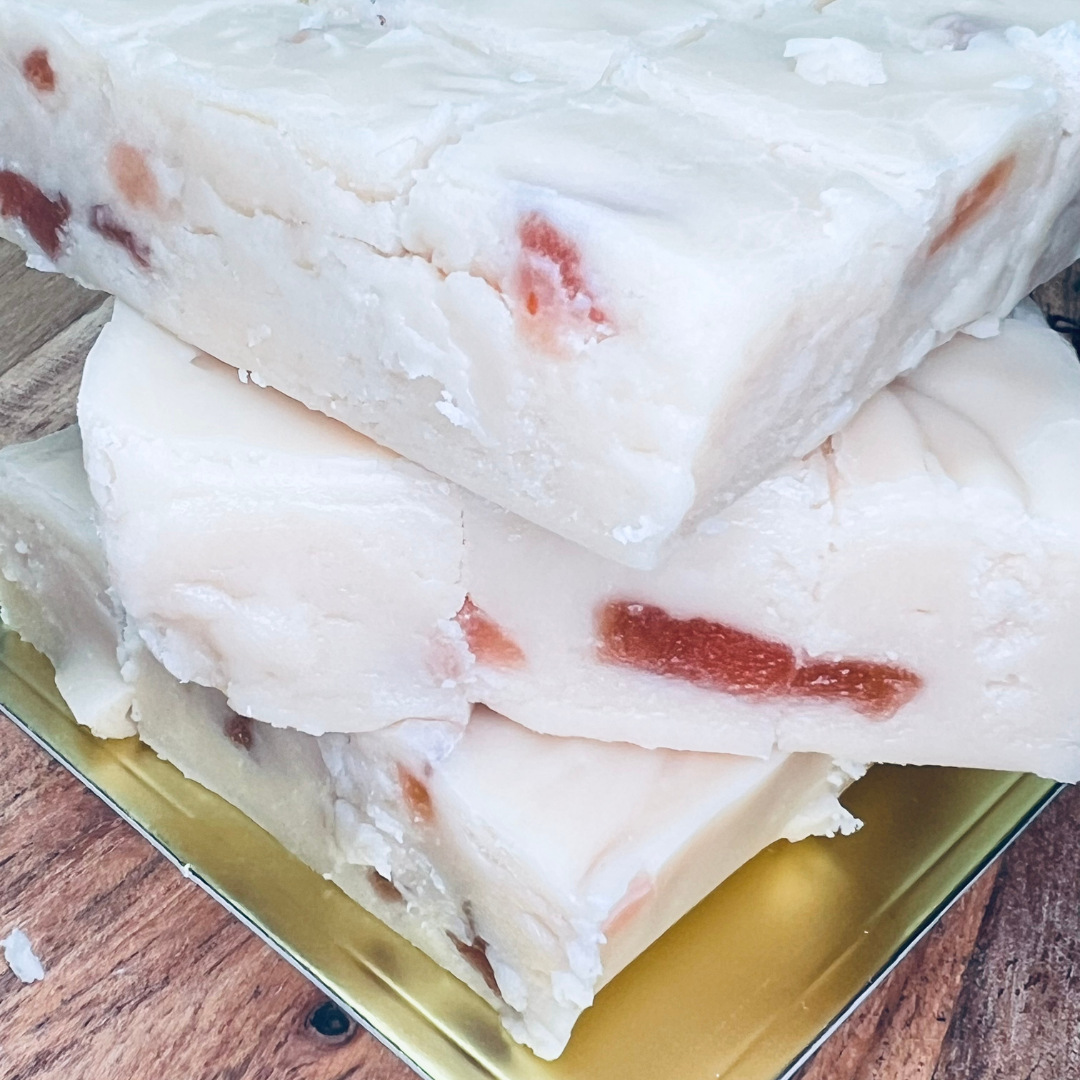 Strawberry Lemonade Fudge