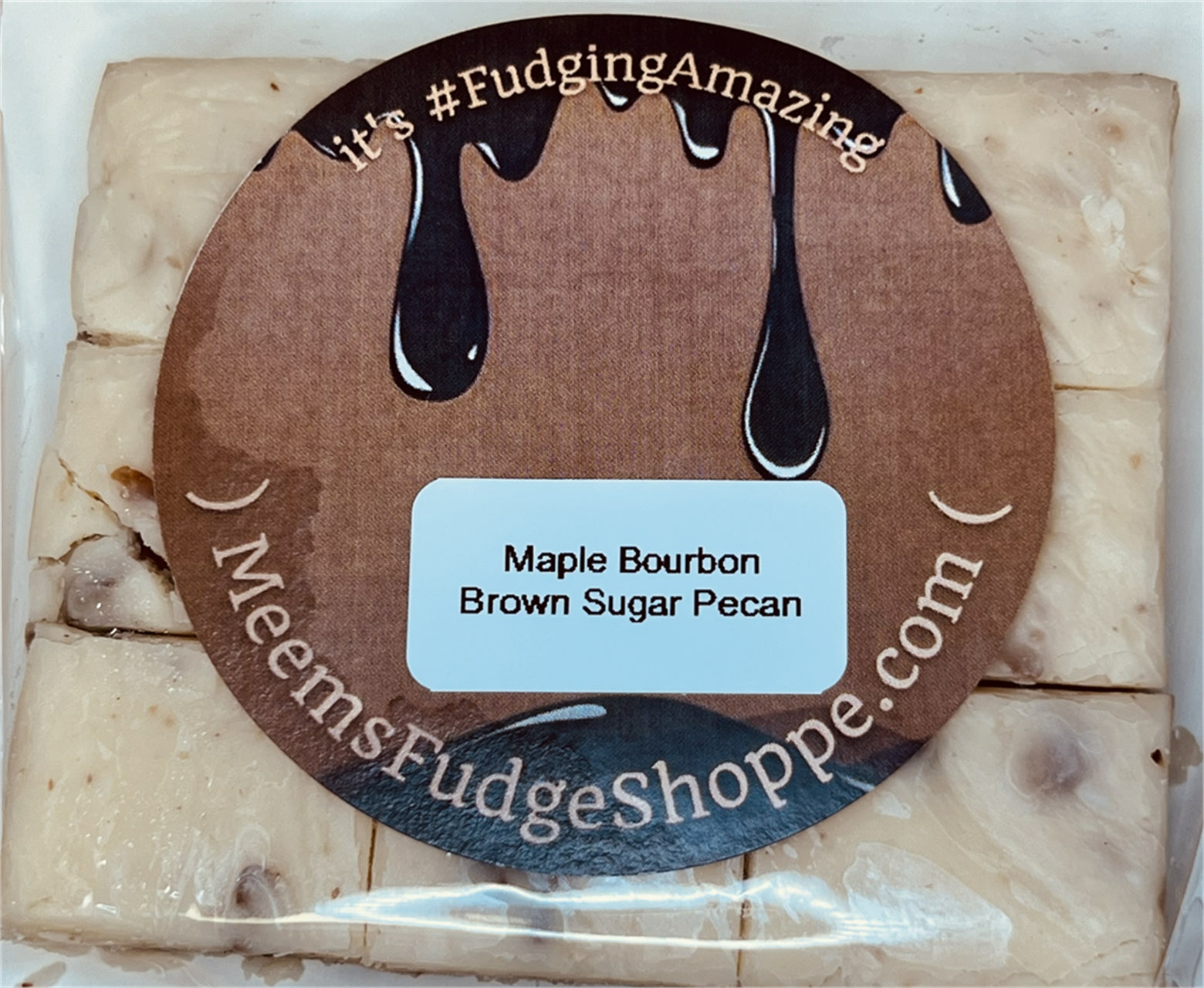 Maple Bourbon Brown Sugar Pecan Fudge